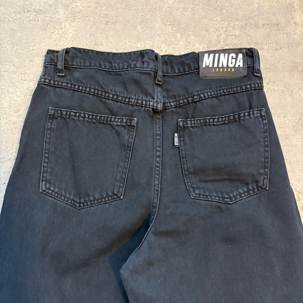 Minga London Black High-Waisted 28” Jeans Size 4 - Picture 9 of 11